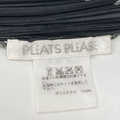 PLEATS PLEASE Pleats Please PP31-JH694 Gray Patterned One-Piece Dress