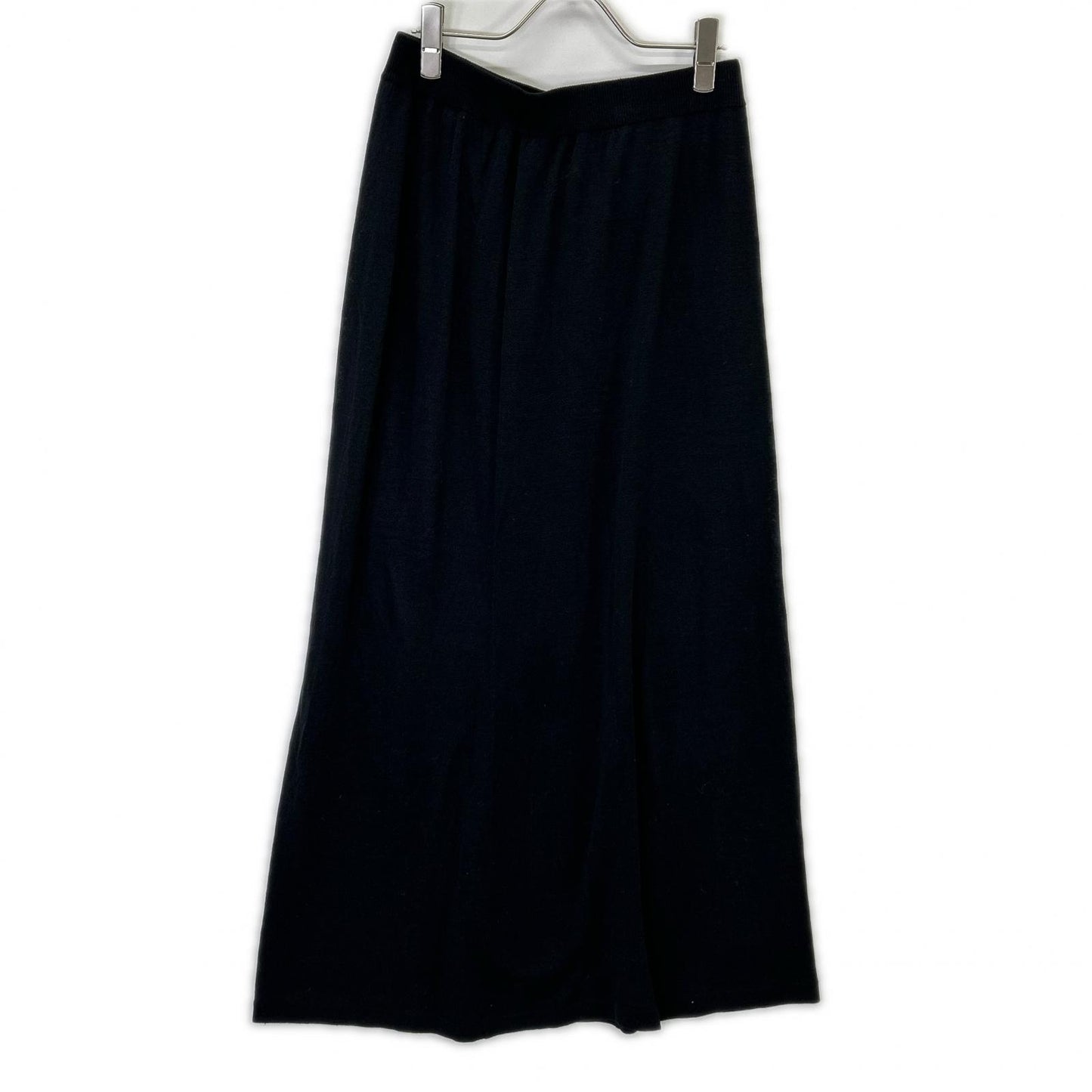 Plage 25SS Black Vintage Satin Skirt