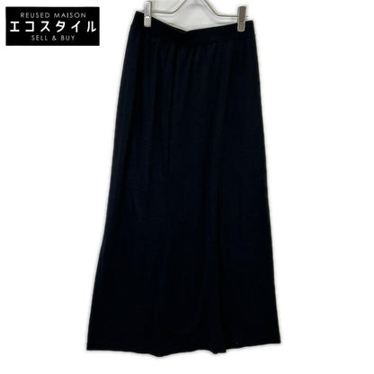Plage 25SS Black Vintage Satin Skirt