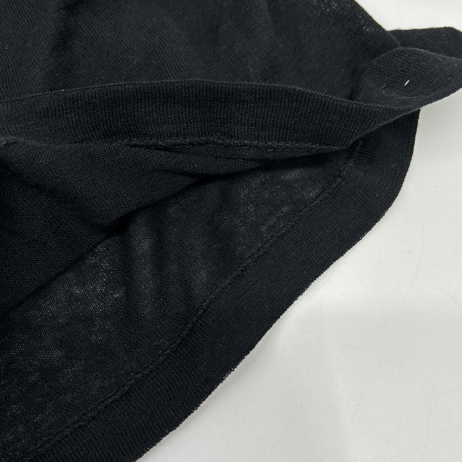 Plage 25SS Black Vintage Satin Skirt