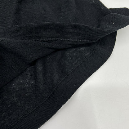 Plage 25SS Black Vintage Satin Skirt