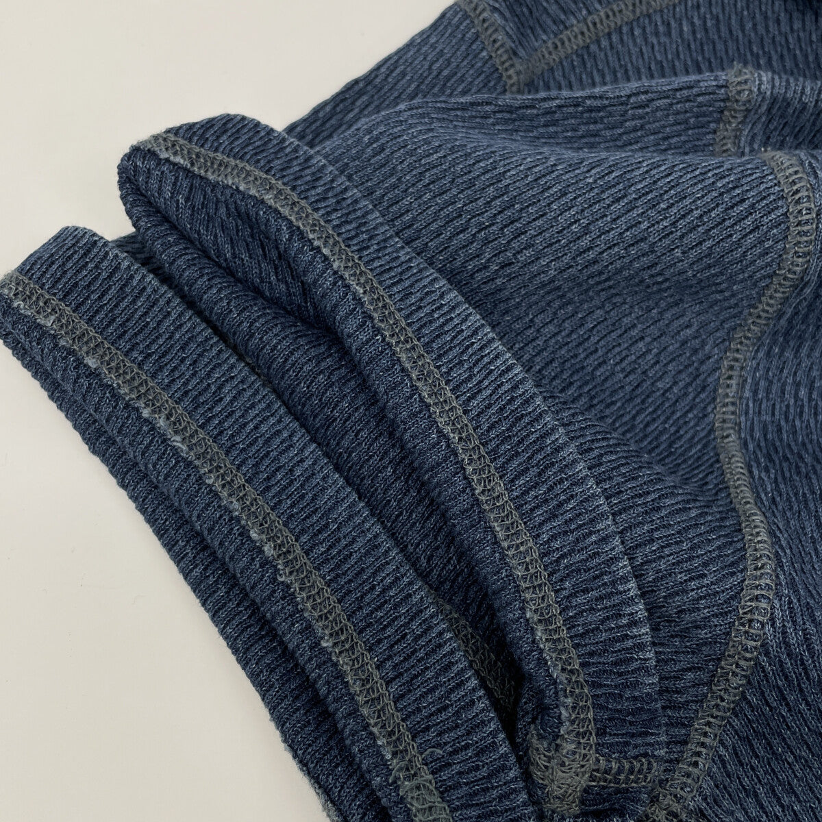 RRL ダブルアールエル インディゴ ヘンリーネック 半袖 カットソー トップス