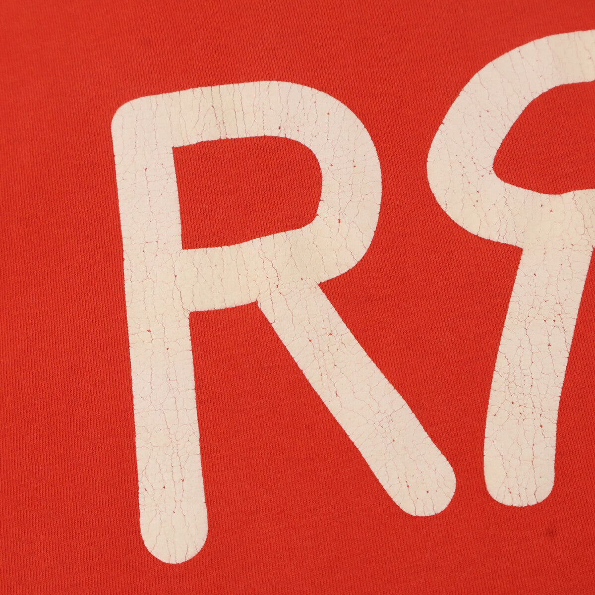 RRL Double RL Red Logo Cotton Short-Sleeve T-shirt Top