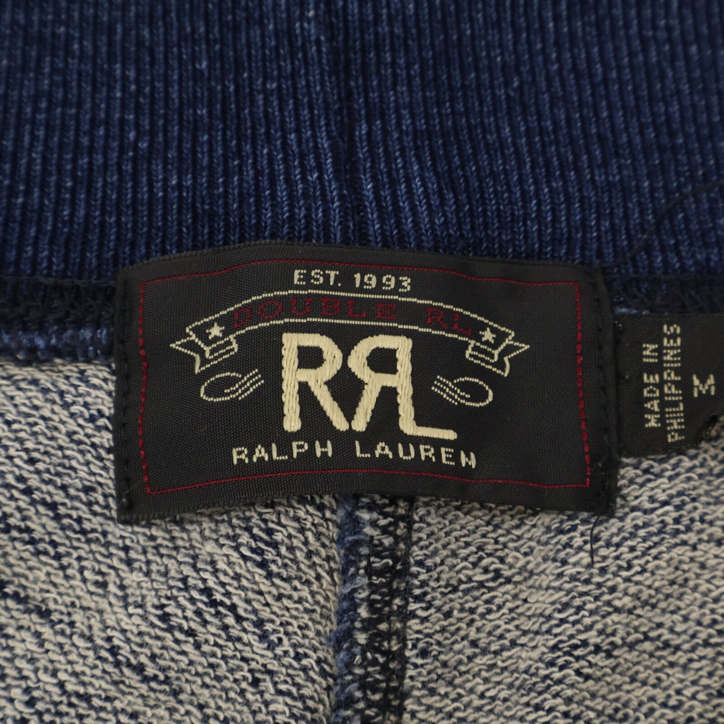 RRL Indigo Cotton Sweatpants Bottoms