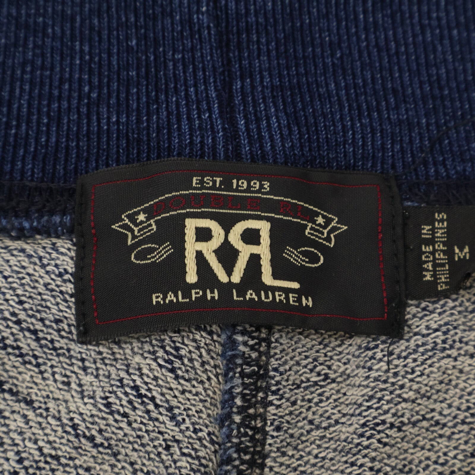 RRL Indigo Cotton Sweatpants Bottoms