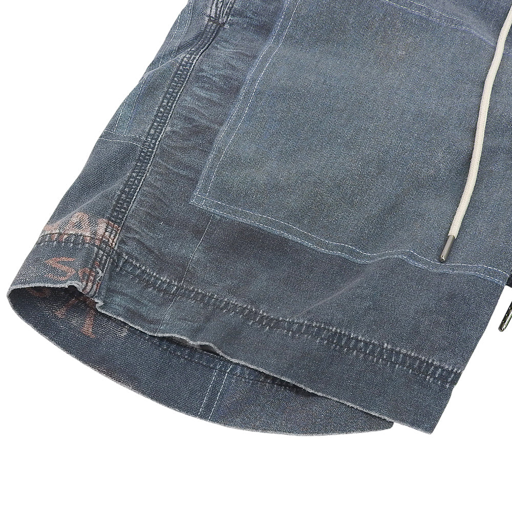 RRL ダブルアールエル インディゴ コットン ハーフパンツ　ショーツ ボトムス メンズ ブルー 32 ボトムス