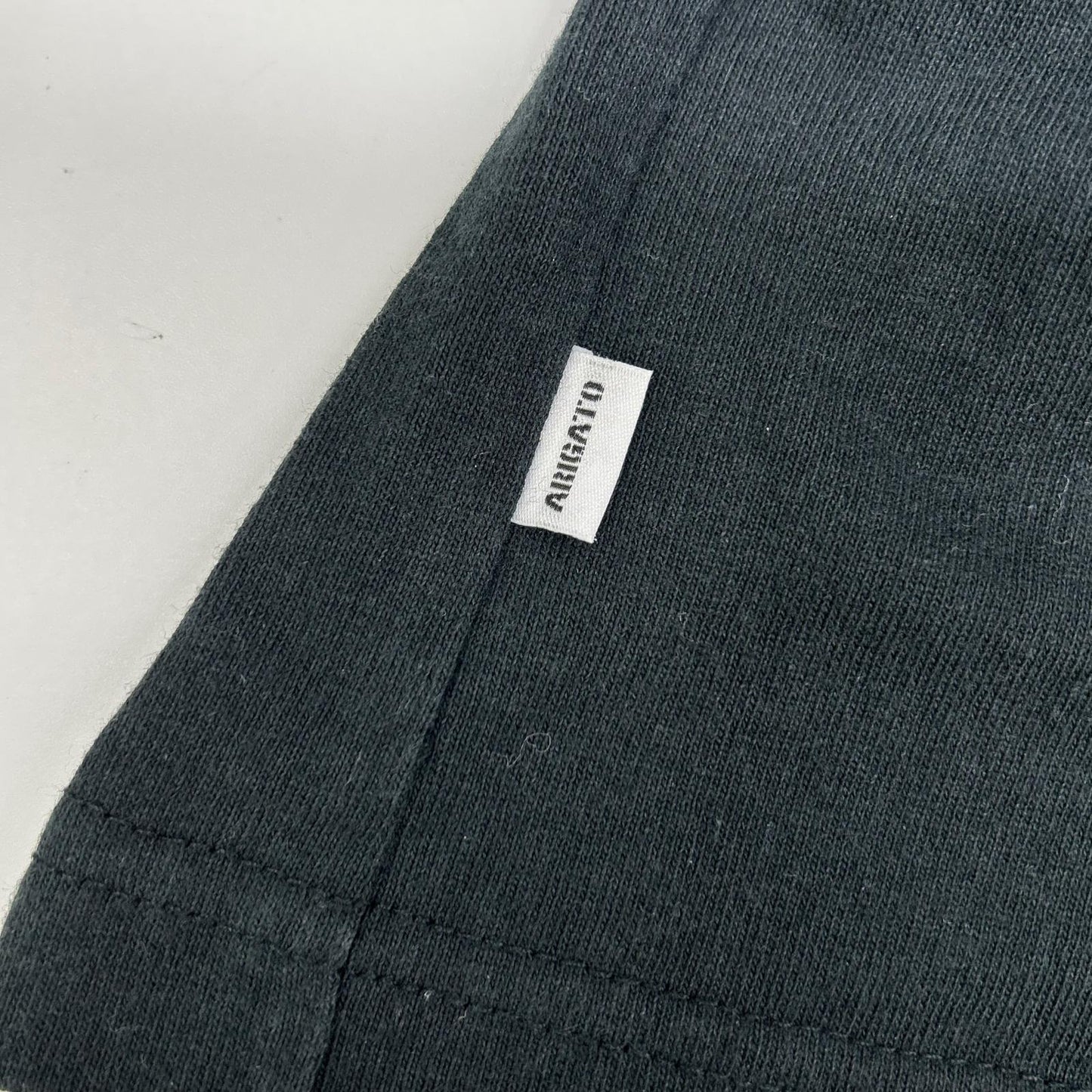 24AW 黑色×蓝色 OVAL LOGO 长袖T恤 上衣 L 男士