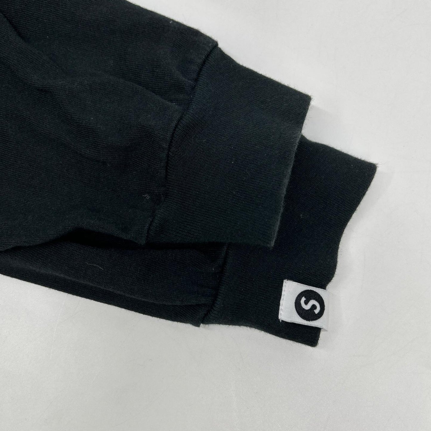24AW ﾌﾞﾗｯｸ×ﾌﾞﾙｰ OVAL LOGO L/S Tee トップス L メンズ