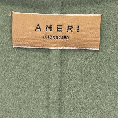 AMERI AMERI VINTAGE 绿色 UNDRESSED FRILL COLLAR COAT 大衣 S 女士