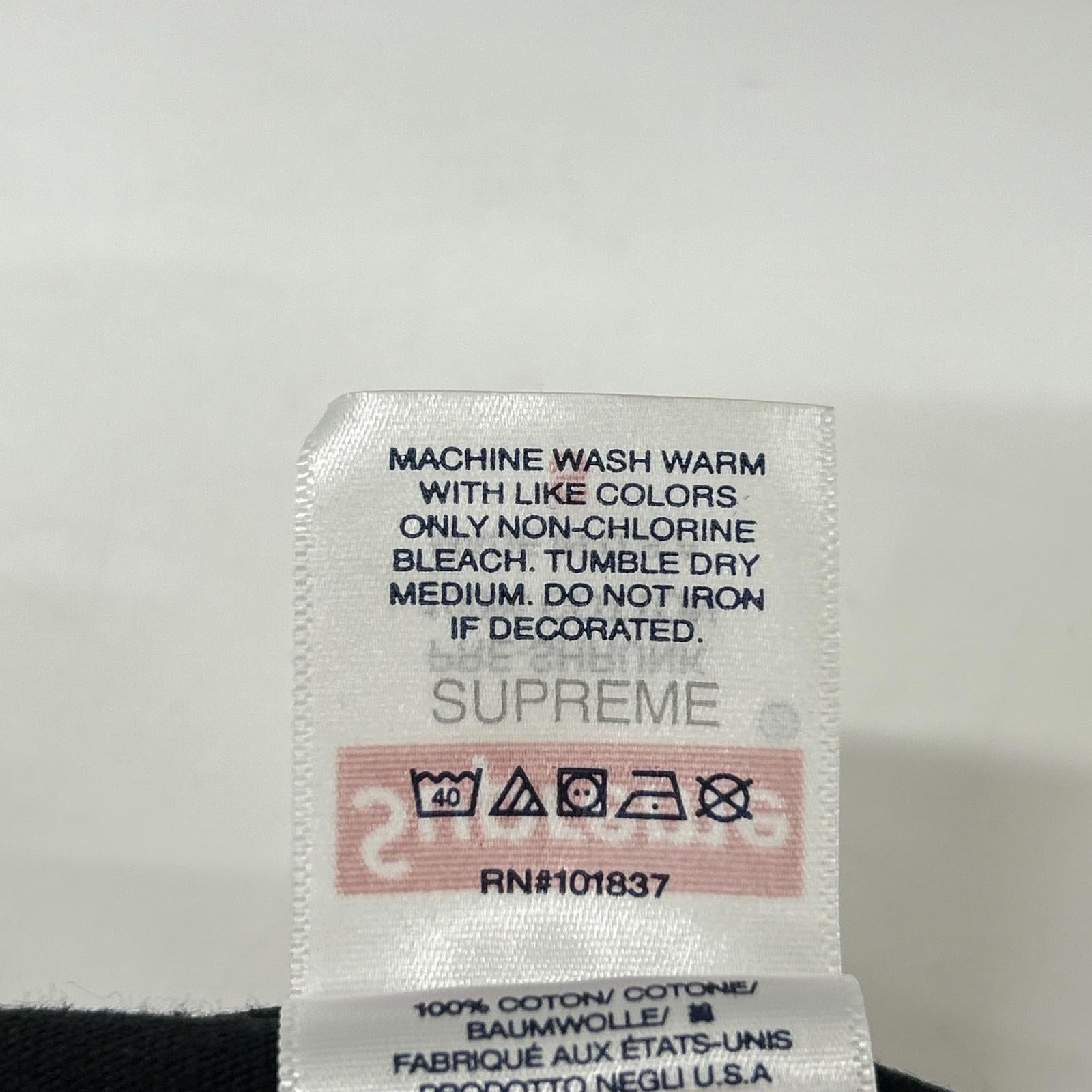 Supreme シュプリーム 23SS ブラック Hardies bolt tee トップス