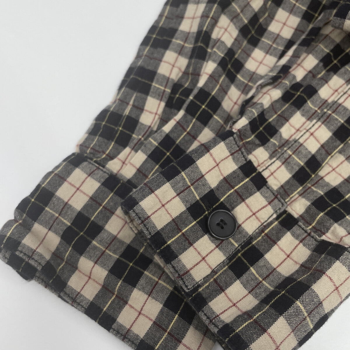 Faith Connexion X1820TSB227 Beige Cotton Check Shirt Tops S Men's