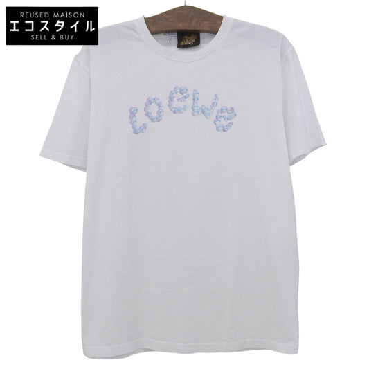 LOEWE Beautiful Bubble Arch Logo T-Shirt Cotton Tops Men's White M H616Y22X54 23SS Tops