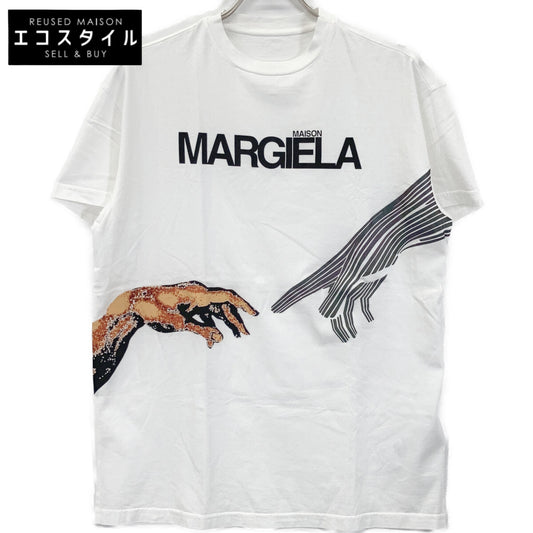 Maison Margiela 马吉拉 S50GC0533 19SS 白色 圆领 T恤 上衣