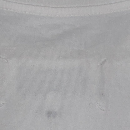 Maison Margiela メゾンマルジェラ S50GC0533 19SS ホワイト クルーネック Tシャツ トップス