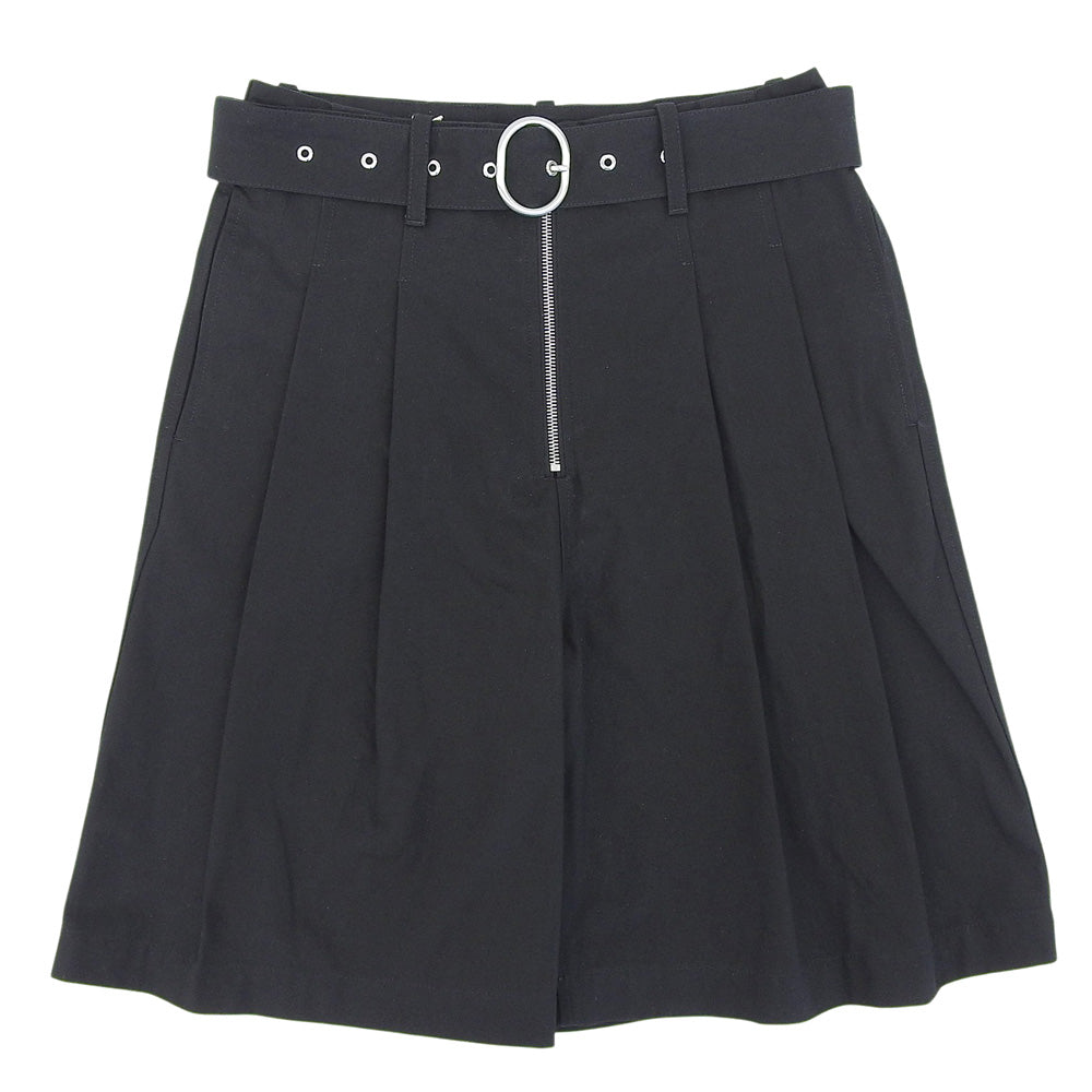 JIL SANDER+ Jil Sander Plus Unused Belt Shorts Bottoms Men's Cotton Black 44 J47KA0208 Bottoms
