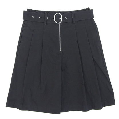 JIL SANDER+ Jil Sander Plus Unused Belt Shorts Bottoms Men's Cotton Black 44 J47KA0208 Bottoms