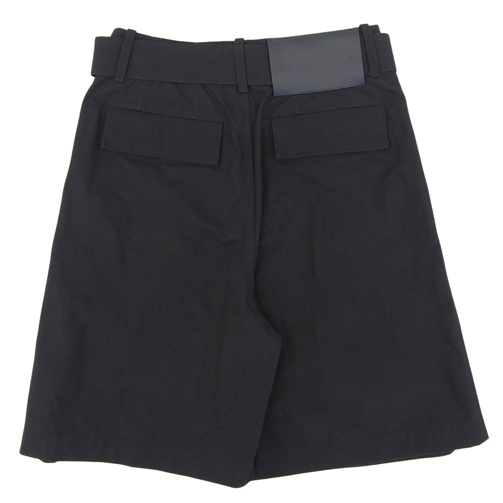 JIL SANDER+ Jil Sander Plus Unused Belt Shorts Bottoms Men's Cotton Black 44 J47KA0208 Bottoms