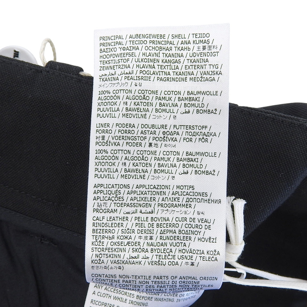 JIL SANDER+ Jil Sander Plus Unused Belt Shorts Bottoms Men's Cotton Black 44 J47KA0208 Bottoms
