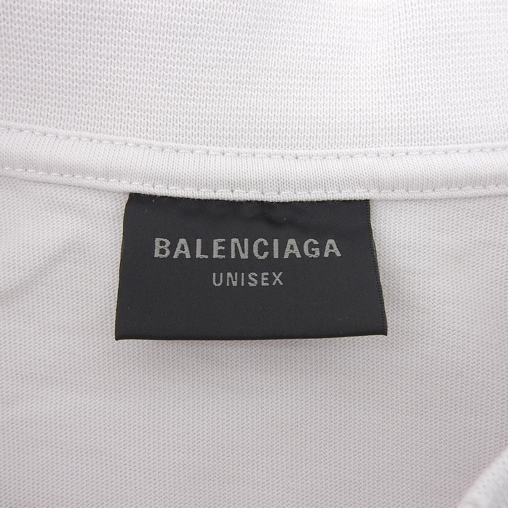 巴黎世家 BALENCIAGA 9成新 胶带款 T恤 上衣 男士 白色 S 739784 23SS 上衣