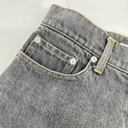 JOHN LAWRENCE SULLIVAN John Lawrence Sullivan gray THIGH HIGH JEANS bottoms