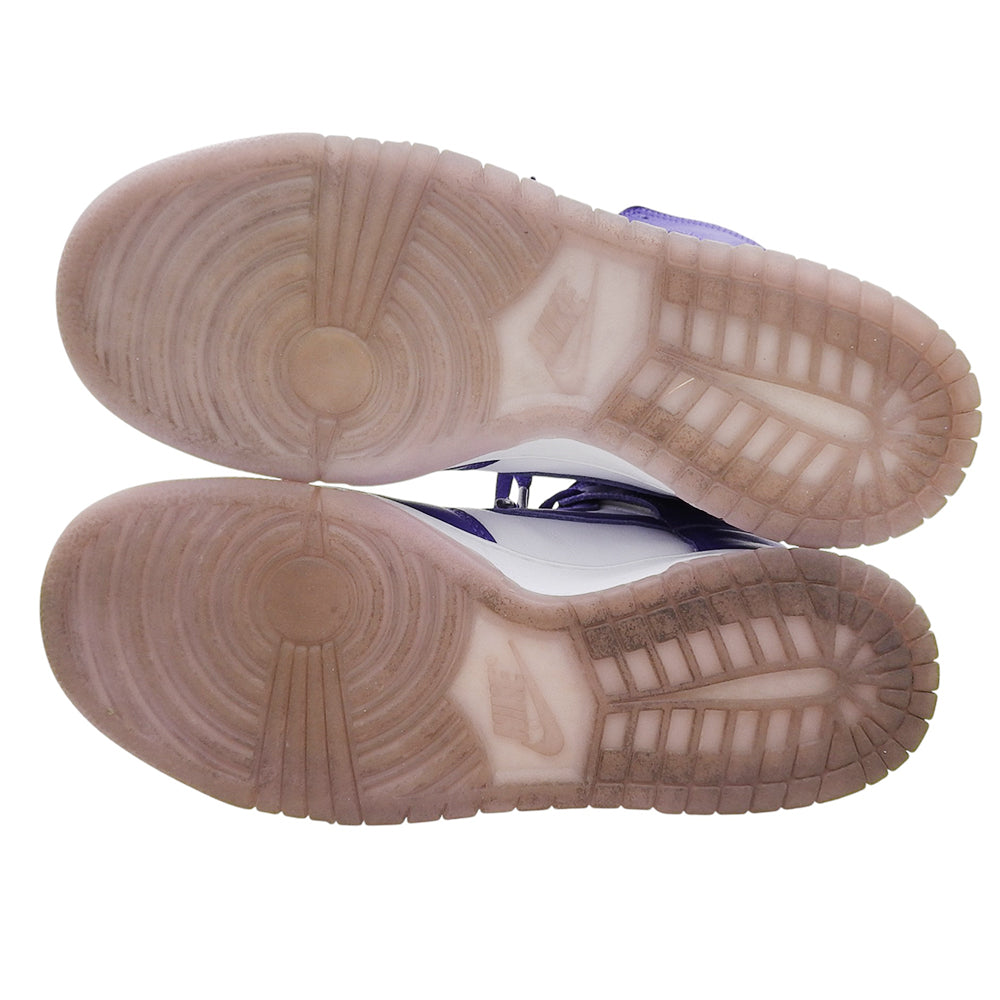 NIKE ナイキ ダンク ハイ スペシャル スニーカー シューズ メンズ ホワイト×パープル 25.5cm DC5382-100 シューズ 8.5(US)