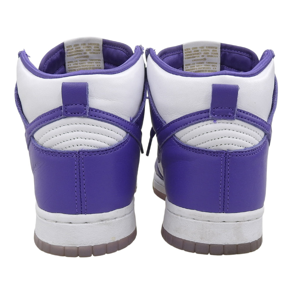 NIKE ナイキ ダンク ハイ スペシャル スニーカー シューズ メンズ ホワイト×パープル 25.5cm DC5382-100 シューズ 8.5(US)