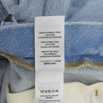 Supreme Excellent Condition Baggy Denim Wide Shorts Bottoms Men's Light Blue 30 25SS Bottoms