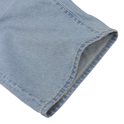 Supreme Excellent Condition Baggy Denim Wide Shorts Bottoms Men's Light Blue 30 25SS Bottoms
