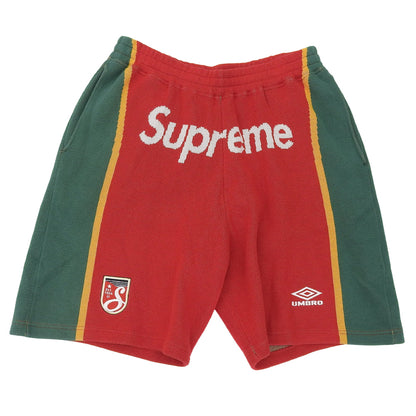 Supreme Supreme 美品 足球针织长裤 下装 男士 红色系 L 下装