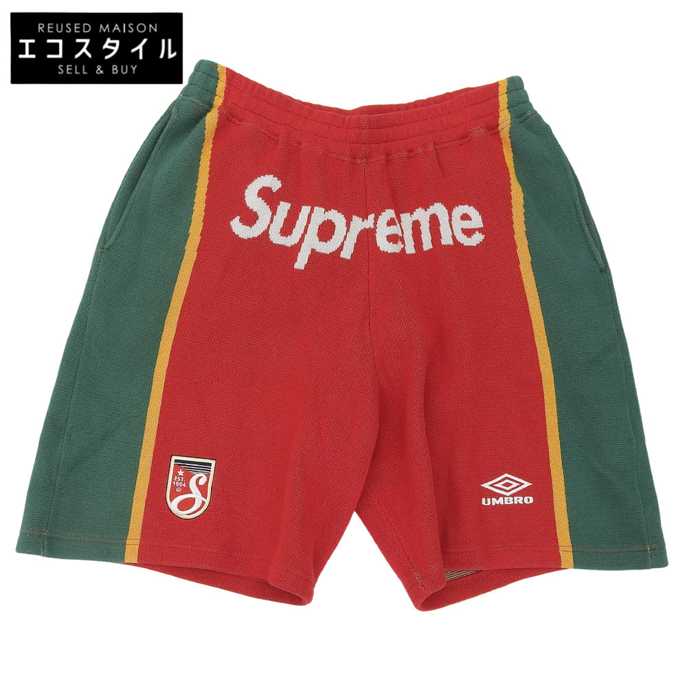 Supreme Supreme 美品 足球针织长裤 下装 男士 红色系 L 下装