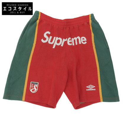 Supreme Supreme 美品 足球针织长裤 下装 男士 红色系 L 下装