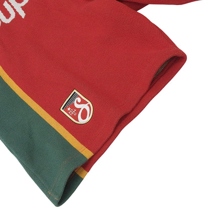 Supreme シュプリーム 美品 サッカー ニットパンツ ボトムス メンズ レッド系 L ボトムス