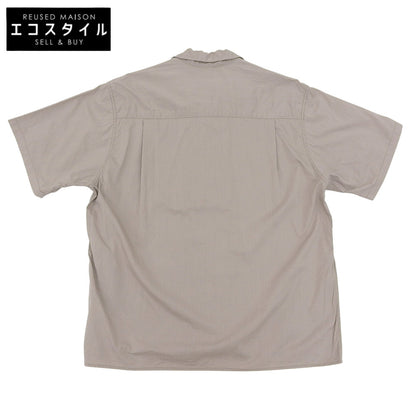 CIOTA Open Collar Short Sleeve Shirt - Women's Grey - Size 3 (SHLM-112-CR)