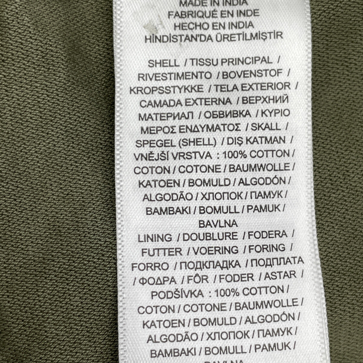 POLO RALPH LAUREN Polo 拉夫劳伦 宽松版型 军旅风斜纹布夹克 XXS 男士