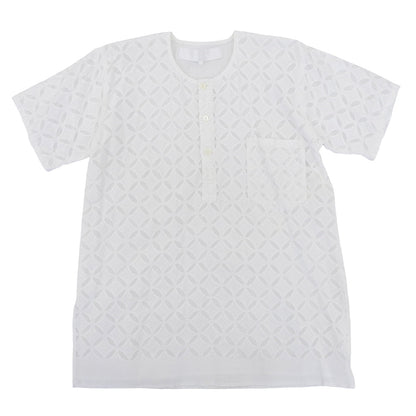 【SALE】 TAO COMME des GARCONS タオ コムデギャルソン Like New Short-Sleeve Shirt Top Women's White S TM-B011 Made in 2023 Top