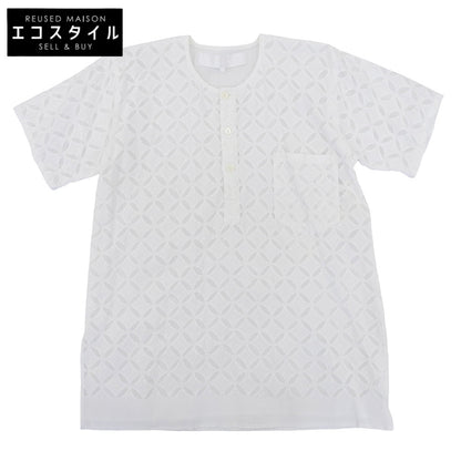 【SALE】 TAO COMME des GARCONS タオ コムデギャルソン Like New Short-Sleeve Shirt Top Women's White S TM-B011 Made in 2023 Top