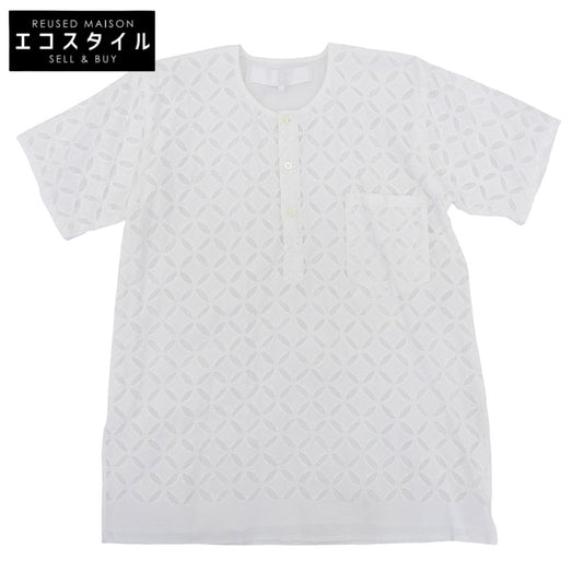 【SALE】 TAO COMME des GARCONS タオ コムデギャルソン 新品同様 ショートスリーブ シャツ トップス レディース 白 ホワイト S TM-B011 23年製 トップス
