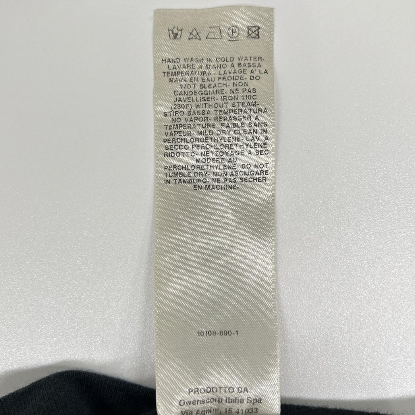 DARK SHADOW ダークシャドー 18SS DU18S3274-RIGER3 ブラック ビックシルエット 半袖Tシャツ トップス