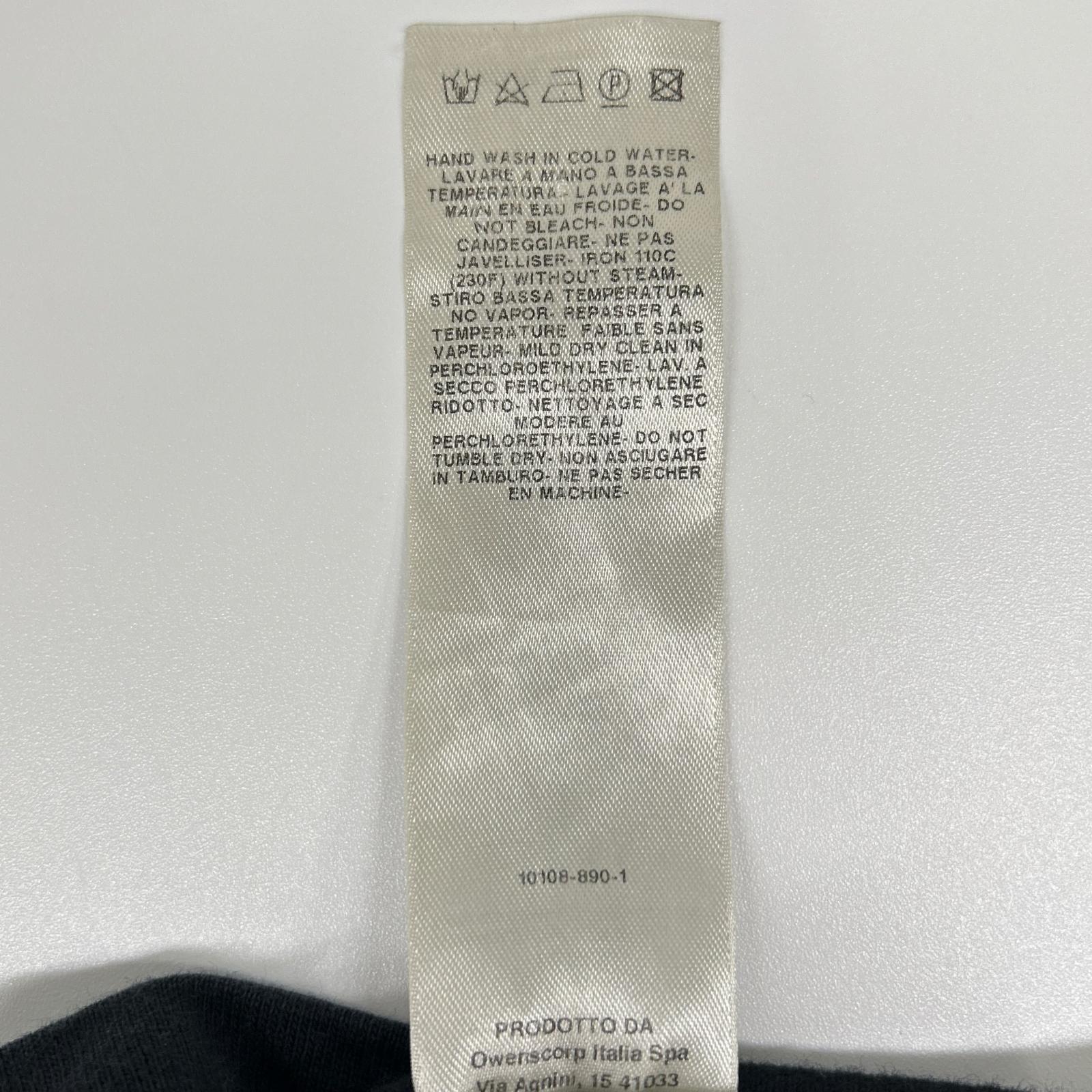 DARK SHADOW ダークシャドー 18SS DU18S3274-RIGER3 ブラック ビックシルエット 半袖Tシャツ トップス