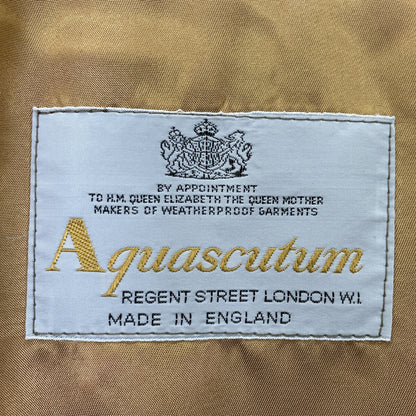 Aquascutum アクアスキュータム ベージュ ステンカラーコート コート