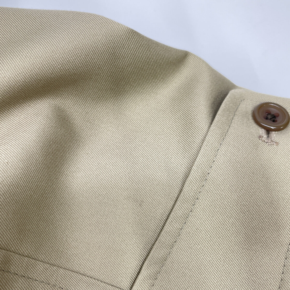 Aquascutum アクアスキュータム ベージュ ステンカラーコート コート