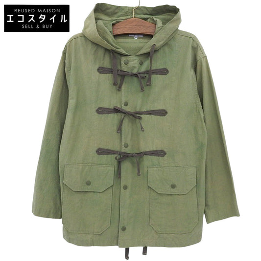 Engineered Garments エンジニアードガーメンツ 美品 コットン シーチング ライトパーカージャケット レディース カーキ XS ジャケット