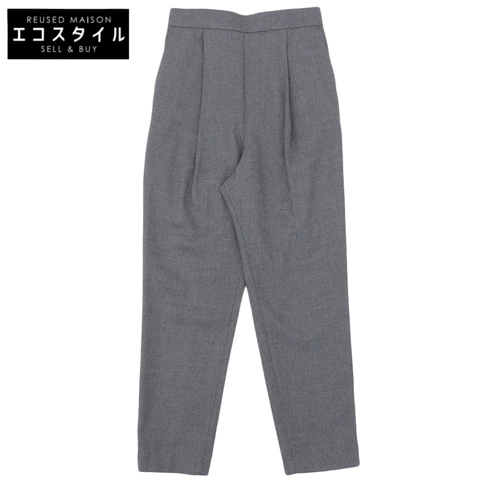 美品 ELASTIC JODHPURS 羊毛长裤 灰色 36 女士