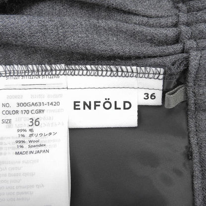 美品 ELASTIC JODHPURS 羊毛长裤 灰色 36 女士
