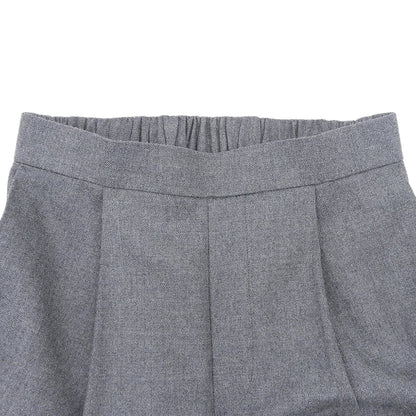 美品 ELASTIC JODHPURS 羊毛长裤 灰色 36 女士