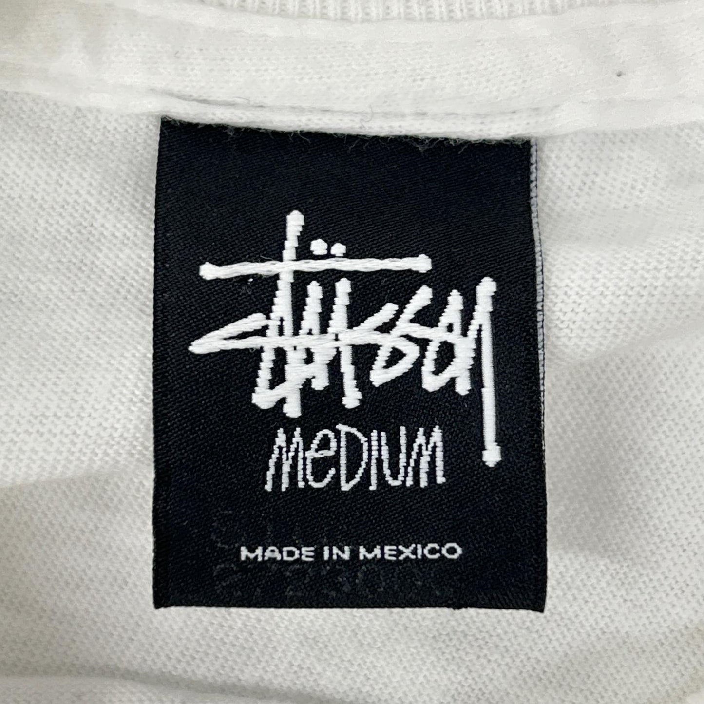 stussy ステューシー ホワイト ベントクラウン Tシャツ トップス