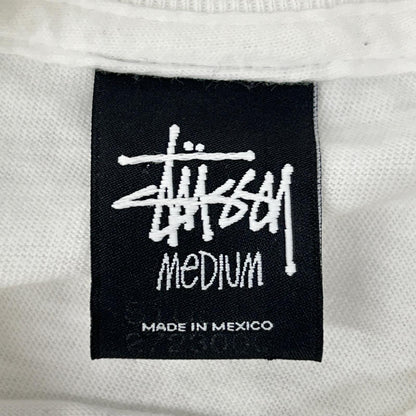 stussy ステューシー ホワイト ベントクラウン Tシャツ トップス
