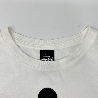 stussy ステューシー ホワイト ベントクラウン Tシャツ トップス