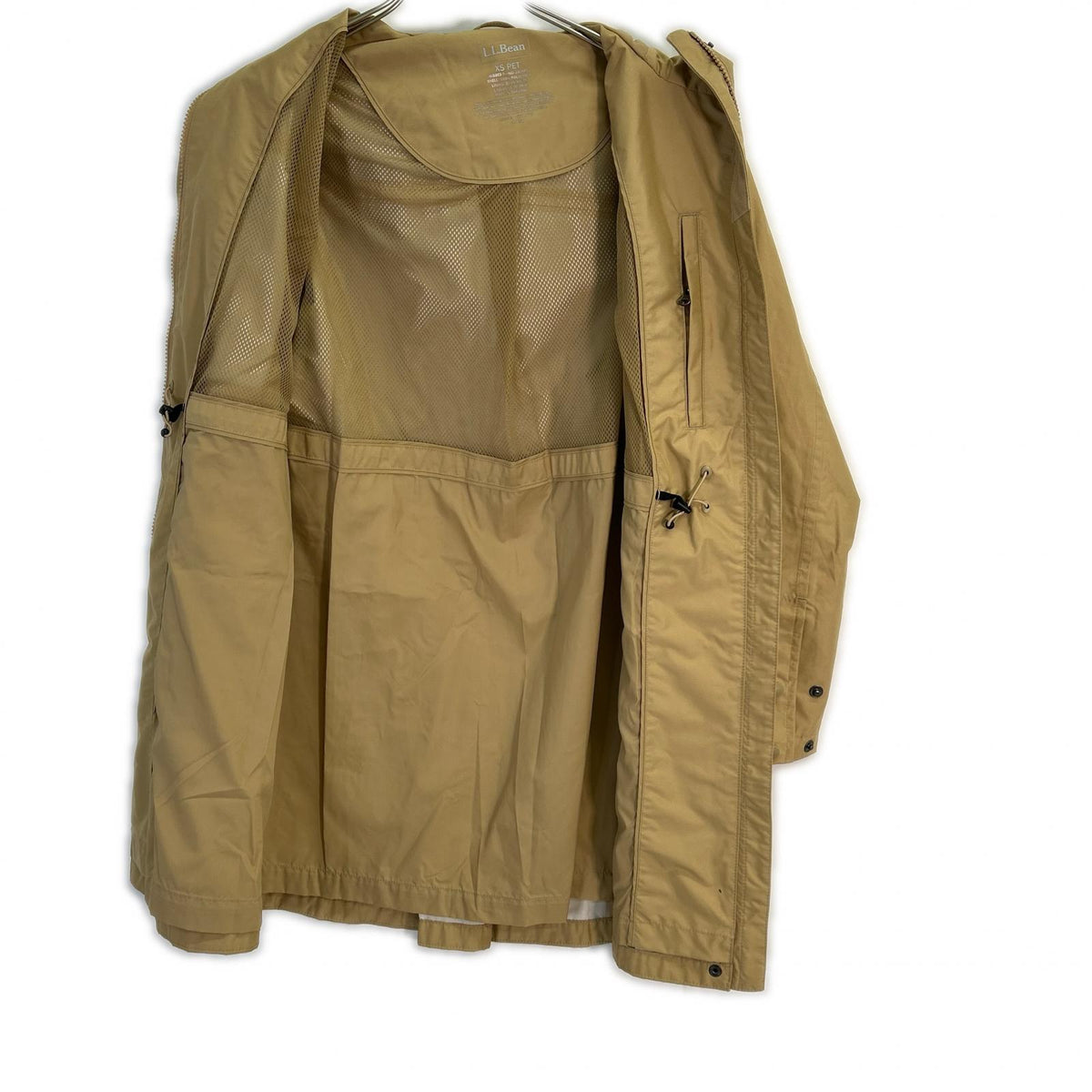 LLBean エルエルビーン 米色 尼龙 H2OFF 外套 大衣 XS