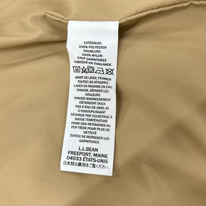LLBean エルエルビーン 米色 尼龙 H2OFF 外套 大衣 XS
